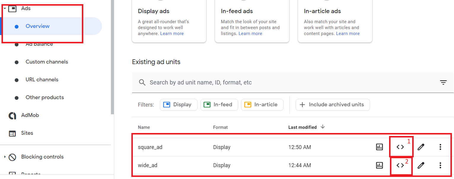 How to add adsense to your site