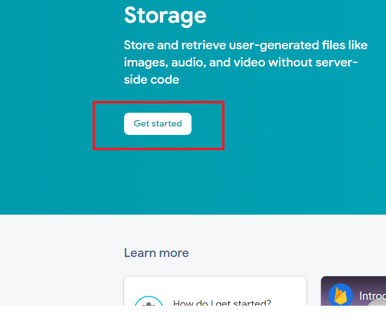 How to enable Google Cloud Storage