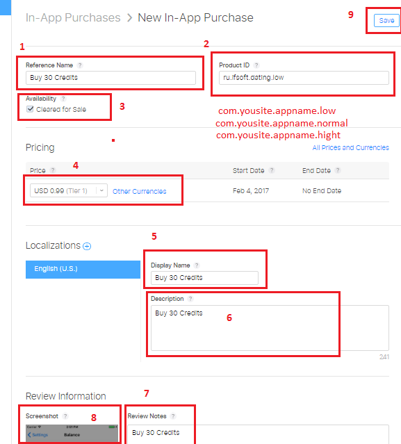 How to add apple in-app purchase?