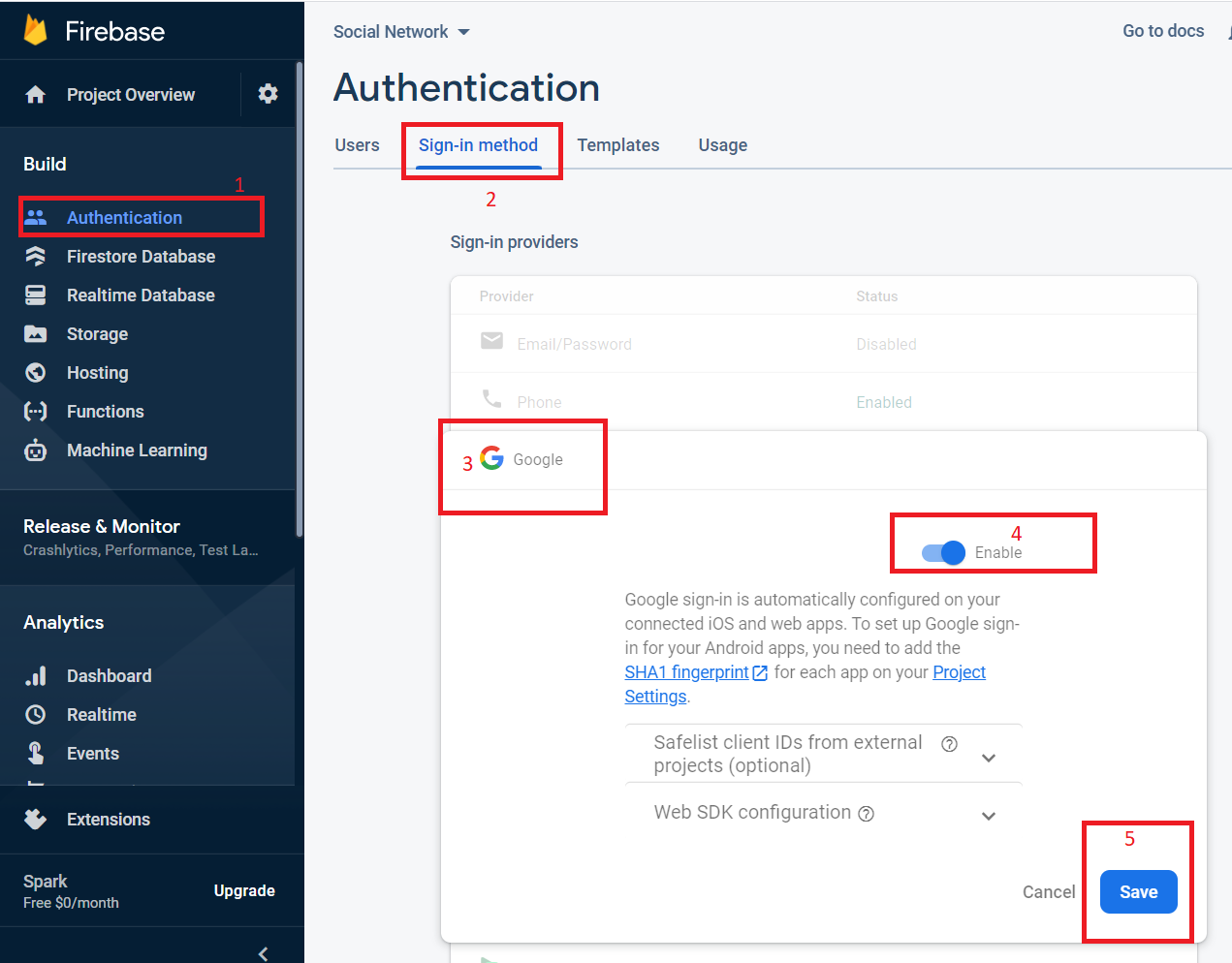 How to add google signin to you project?