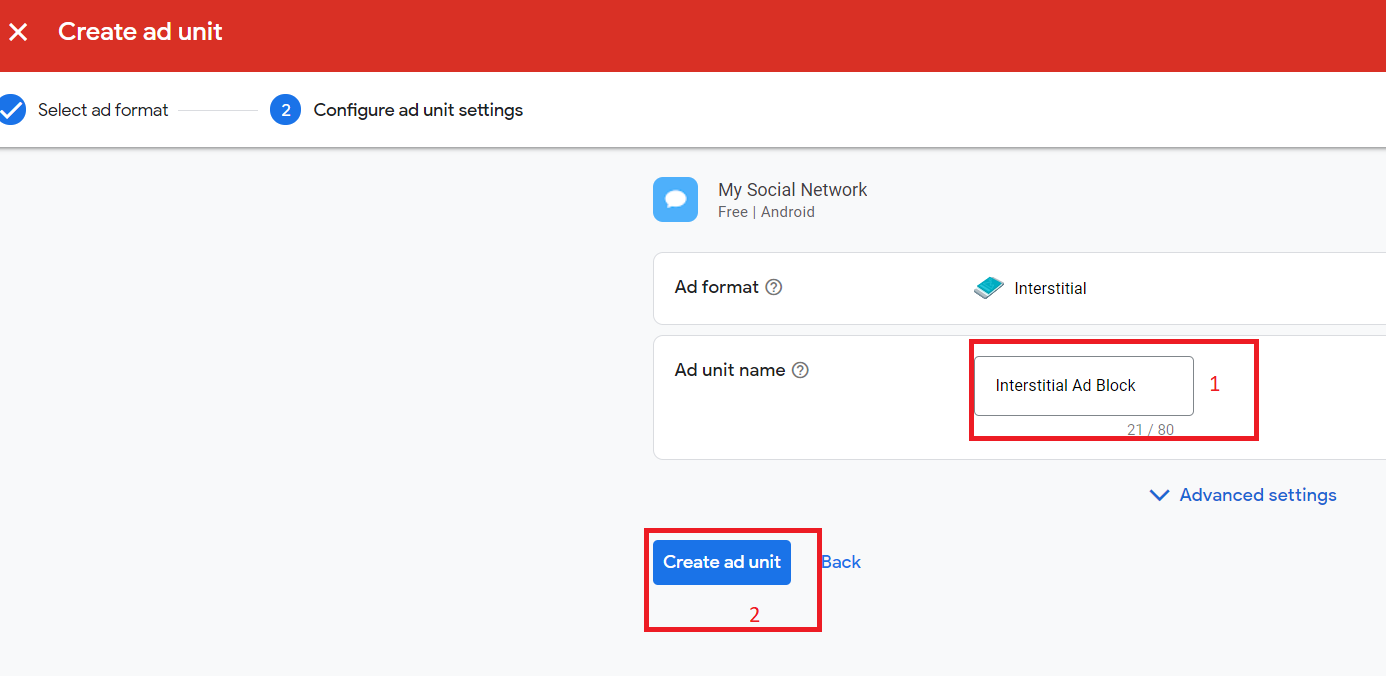 How to add interstitial ad to you android app?