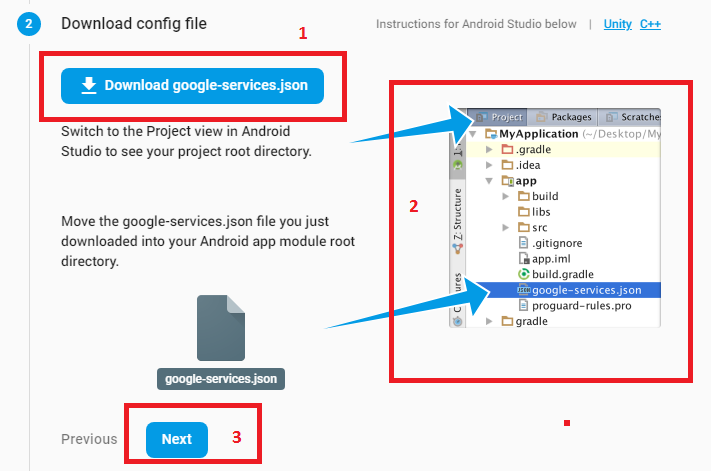 How to create FCM project (Android App)