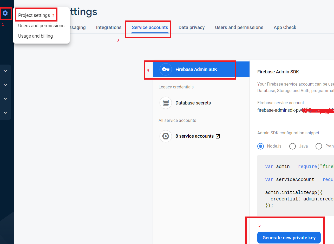 How to enable Google Cloud Vision