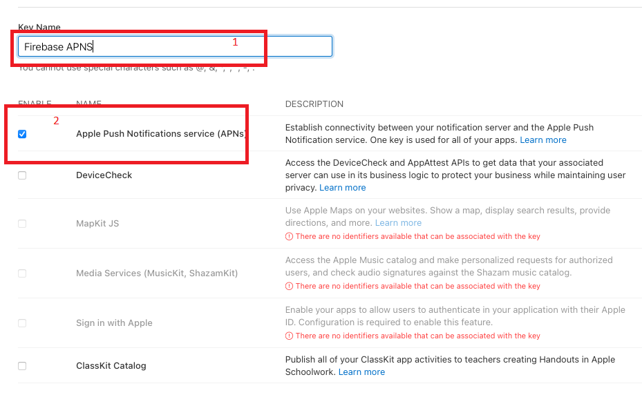 Set up Push Notifications for iOS
